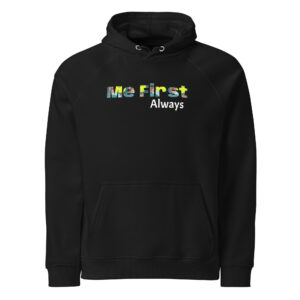 unisex eco raglan hoodie